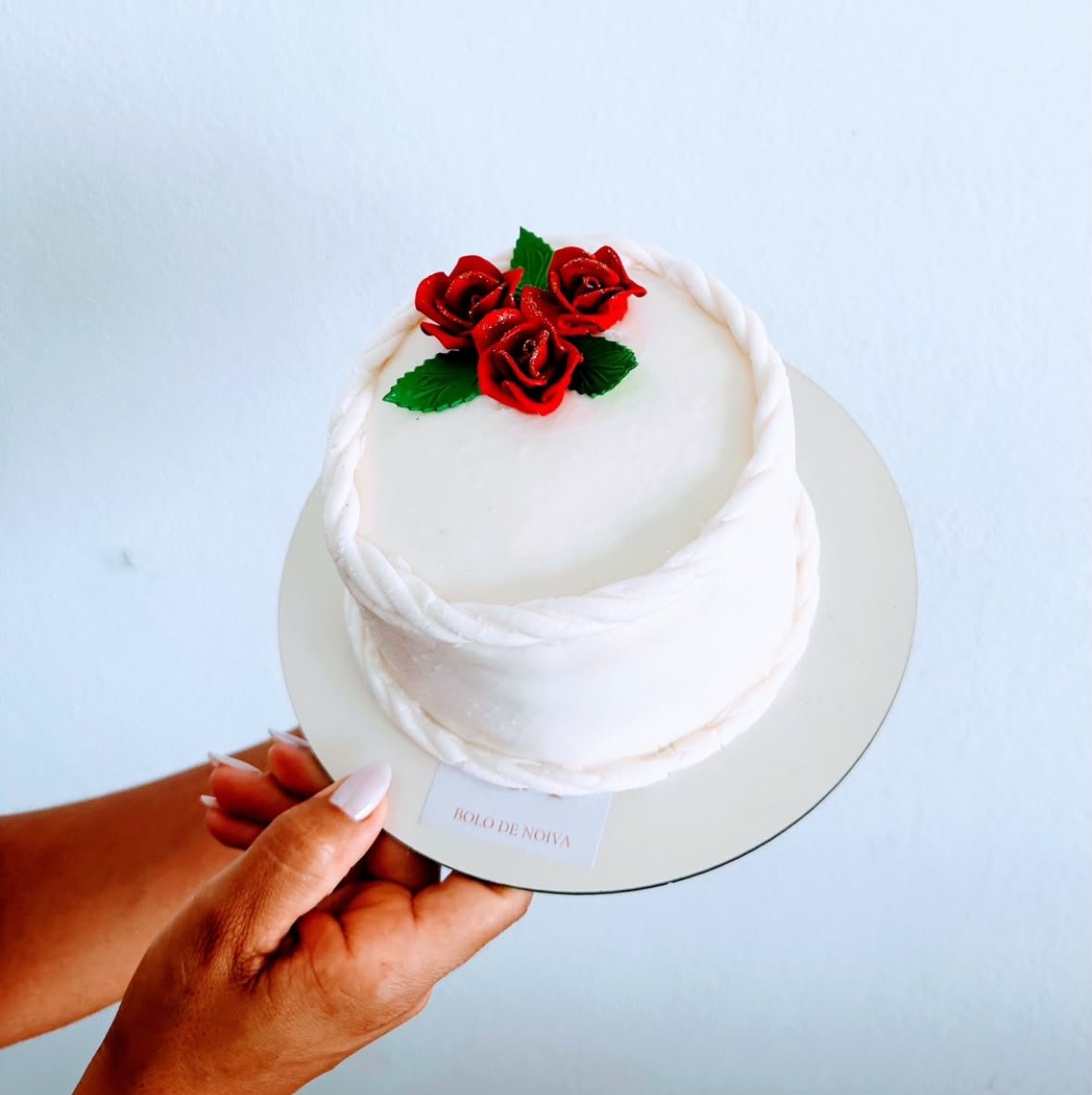 Bolo de noiva tradicional